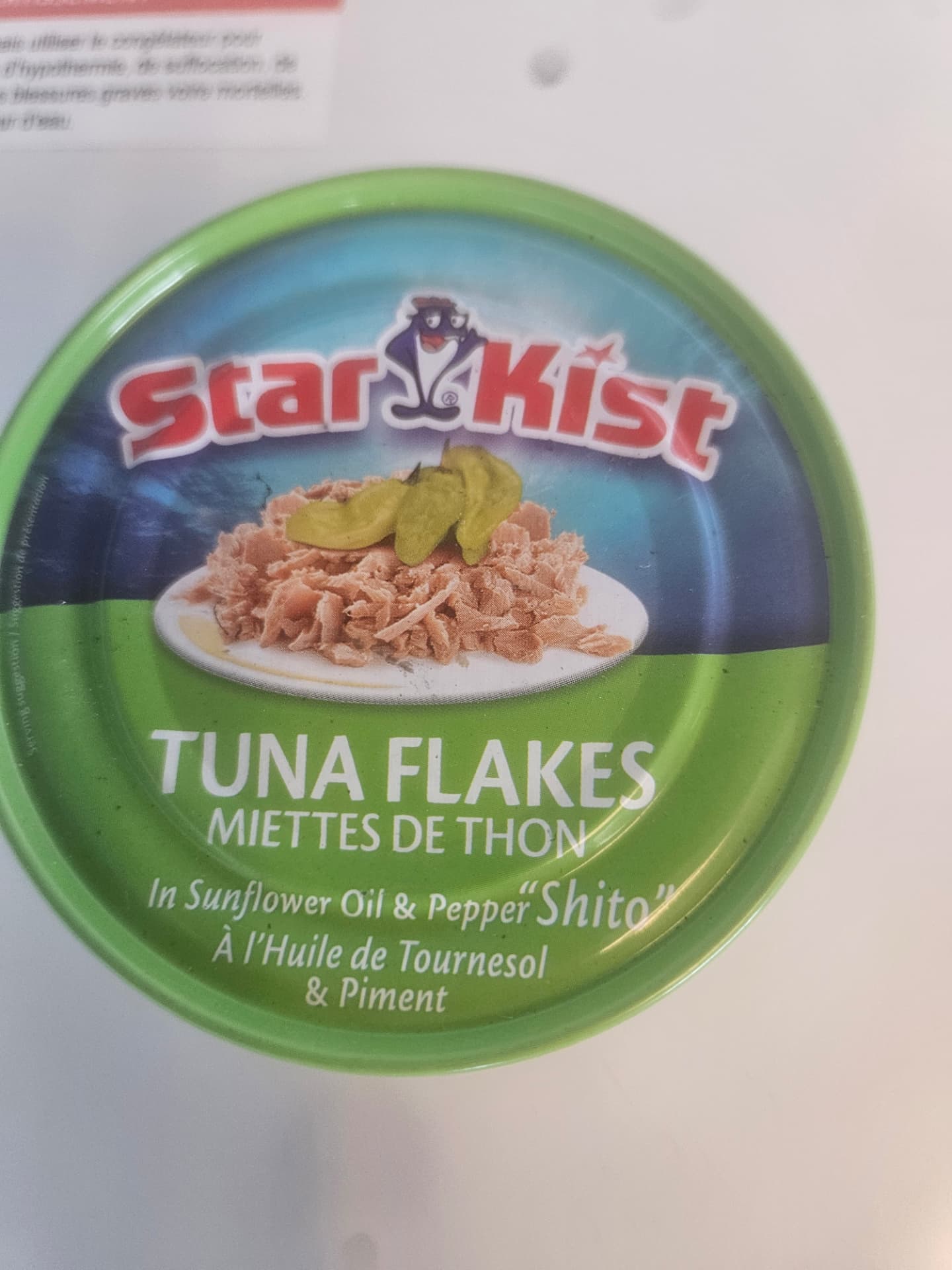 StarKist Tuna Flakes in Sunflower Oil & Pepper Shito 5 oz