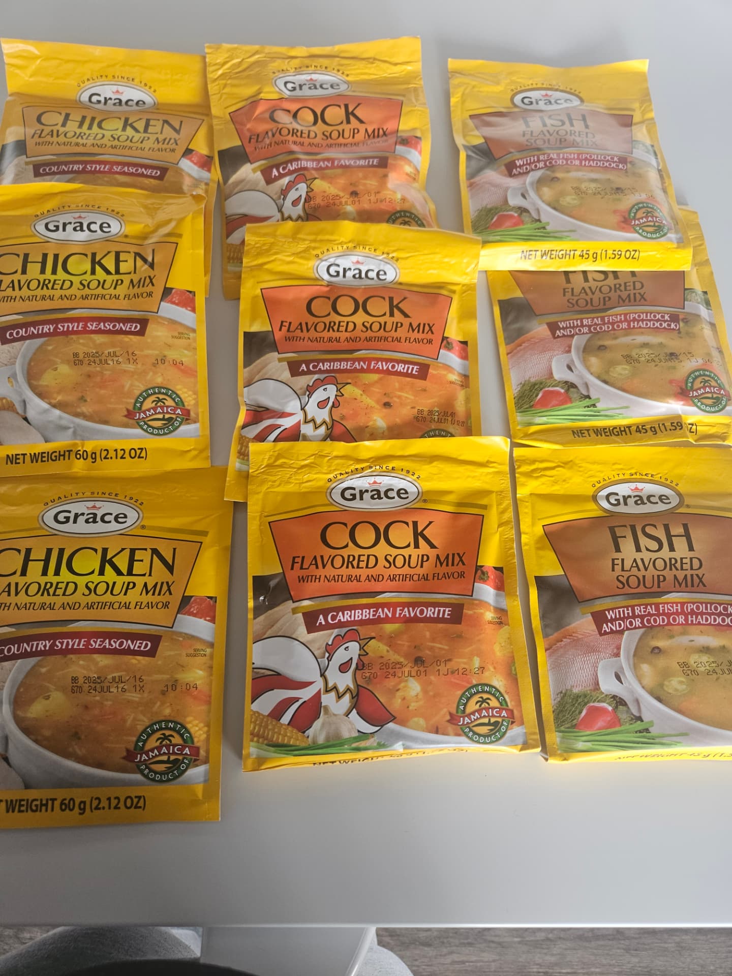 Grace Chicken Flavored Soup Mix 60 g (2.12 oz)