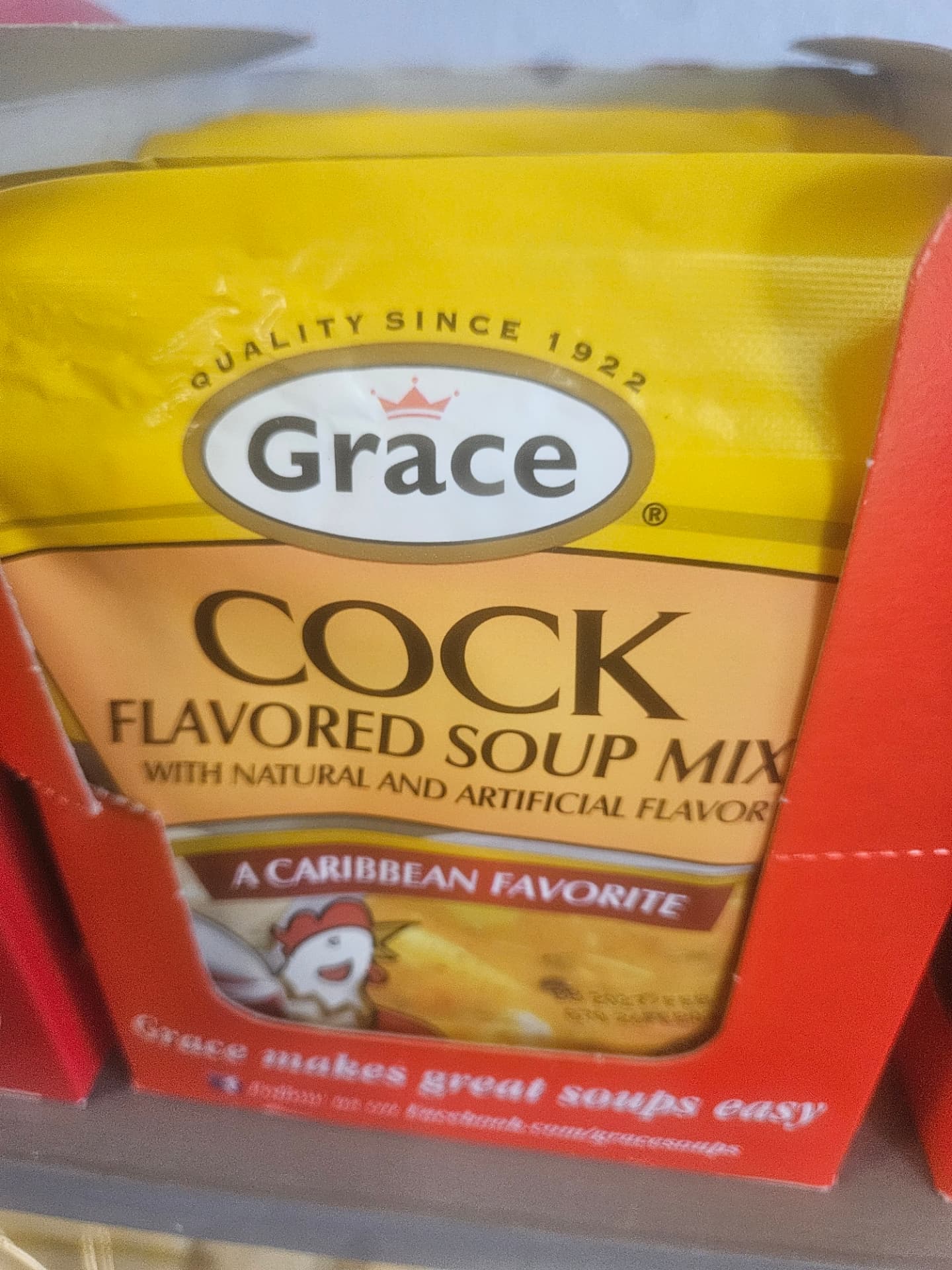 Grace Cock Flavored Soup Mix 1.6 oz