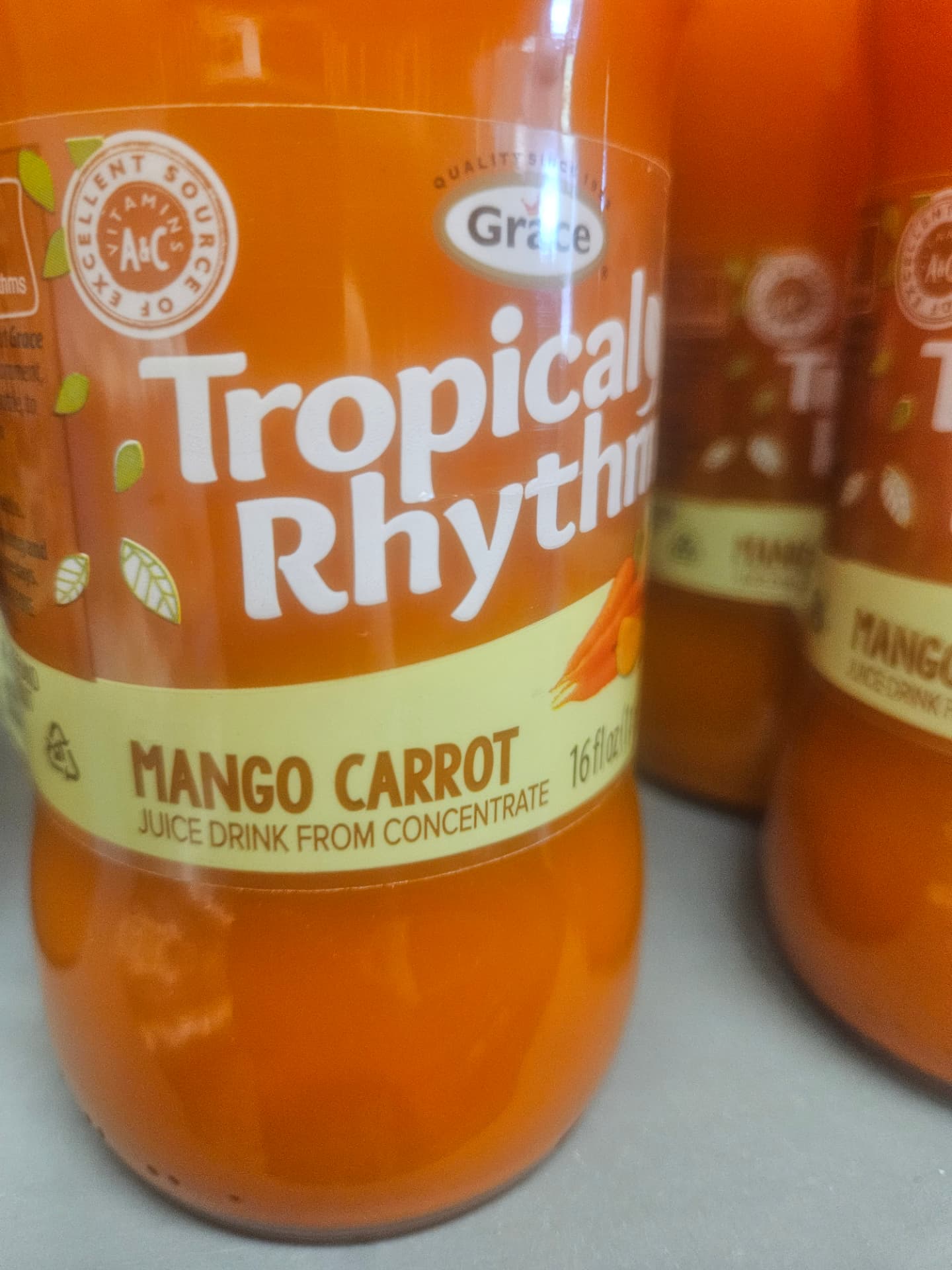 Grace Tropical Rhythms Mango Carrot 16 fl oz