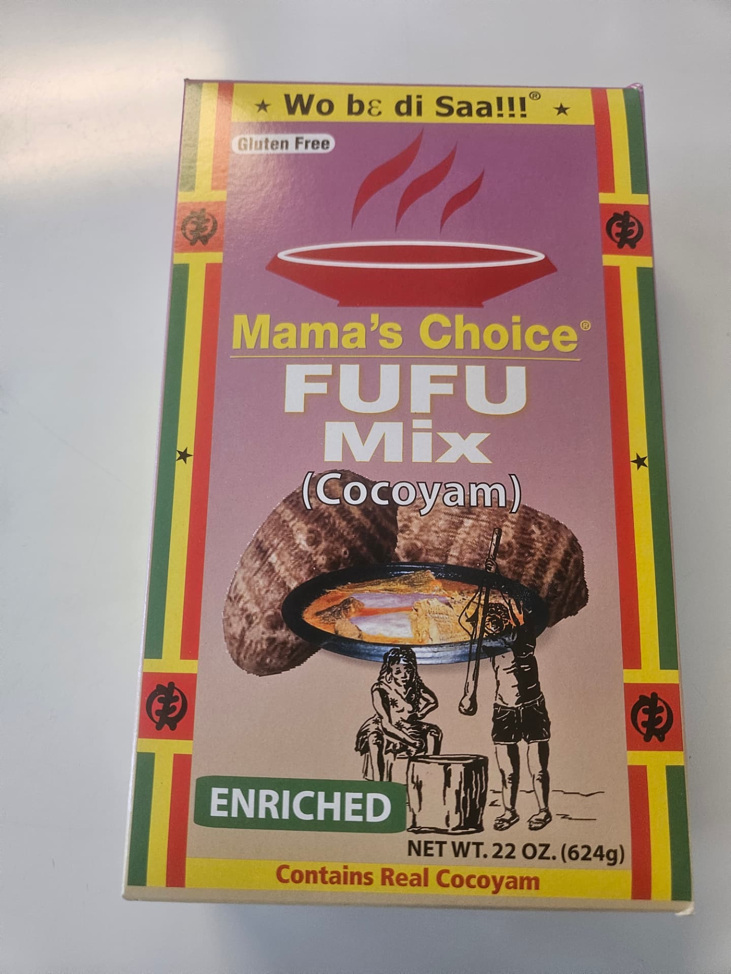 Mama's Choice Fufu Mix (Cocoyam) 22 oz