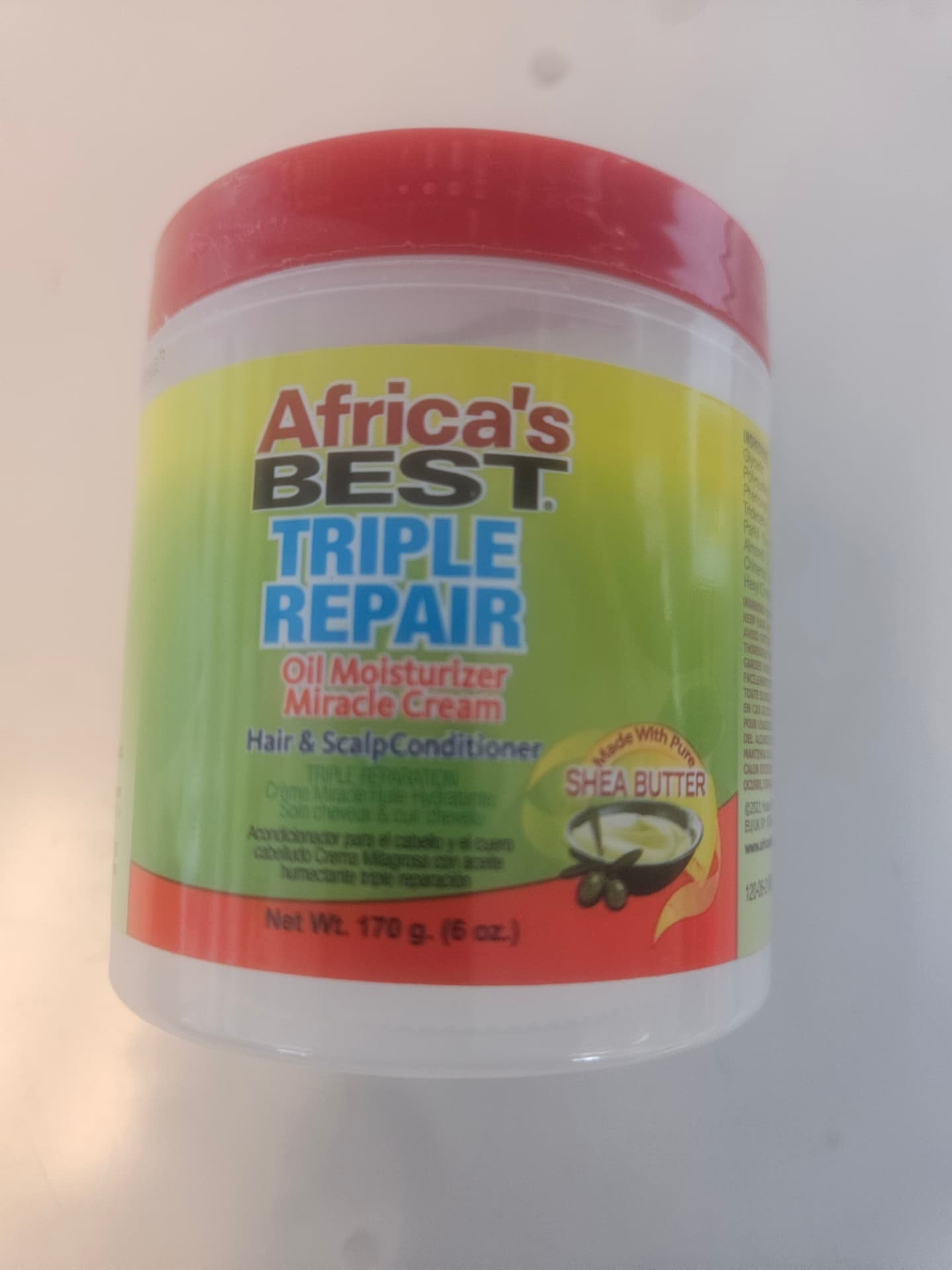 Africa's Best Triple Repair Oil Moisturizer Miracle Cream 6 oz (170 g)