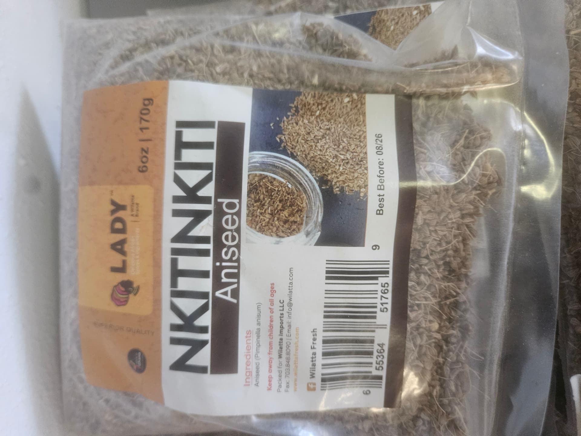 Lady Nkitinkiti Aniseed 6 oz (170 g)