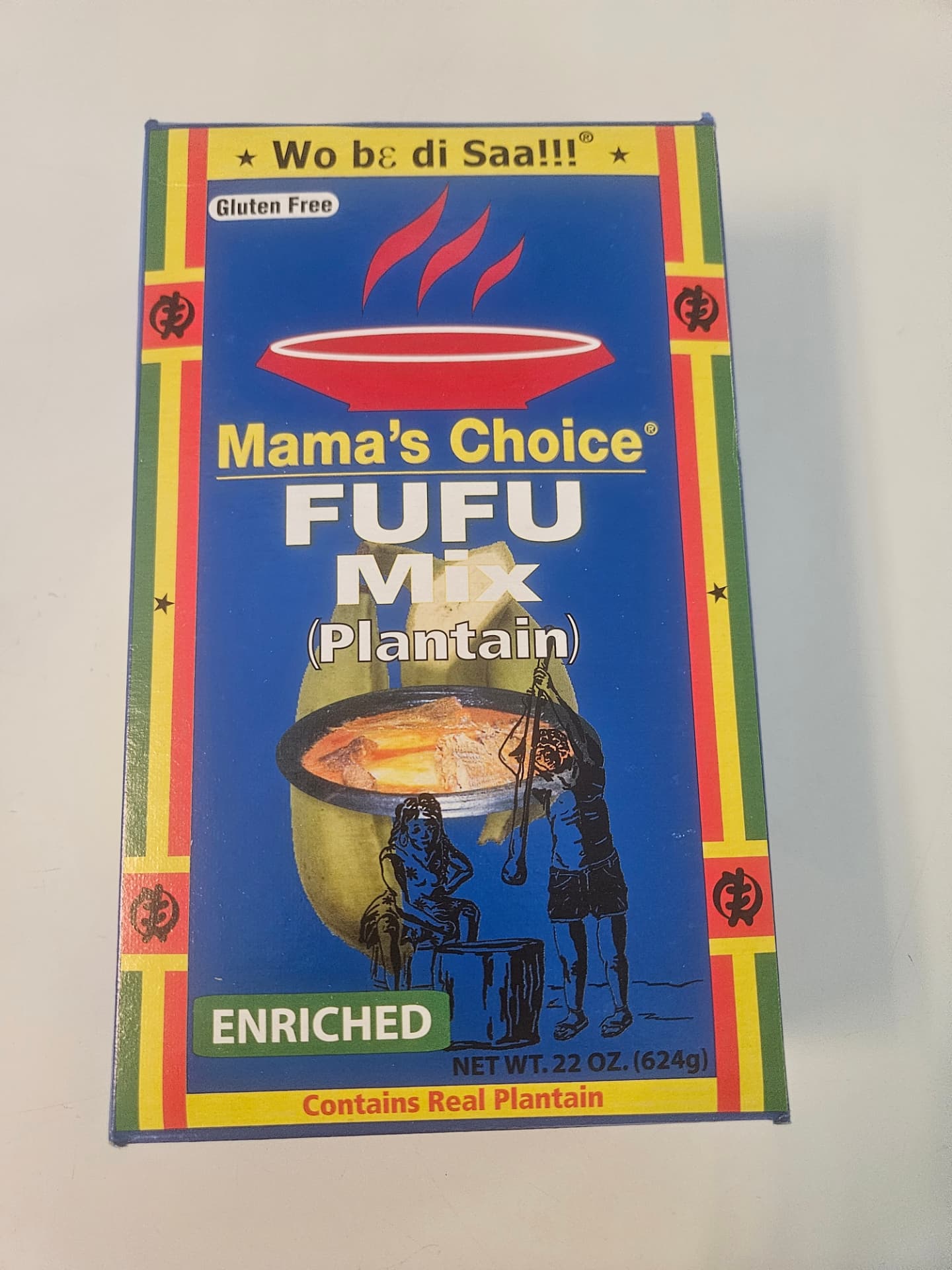 Mama's Choice Fufu Mix (Plantain) 22 oz