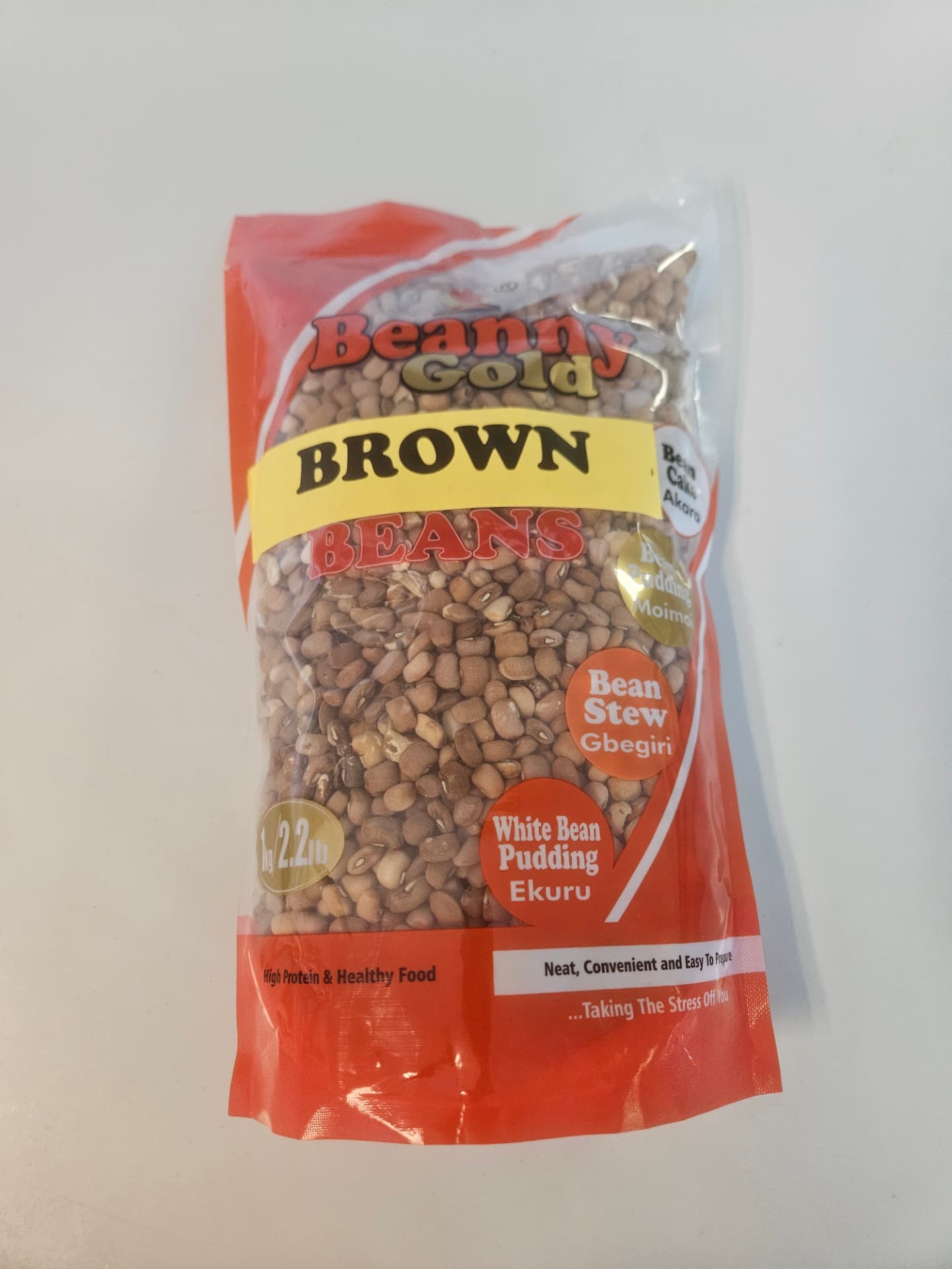 Beanny Gold Brown Beans 1 kg (2.2 lb)
