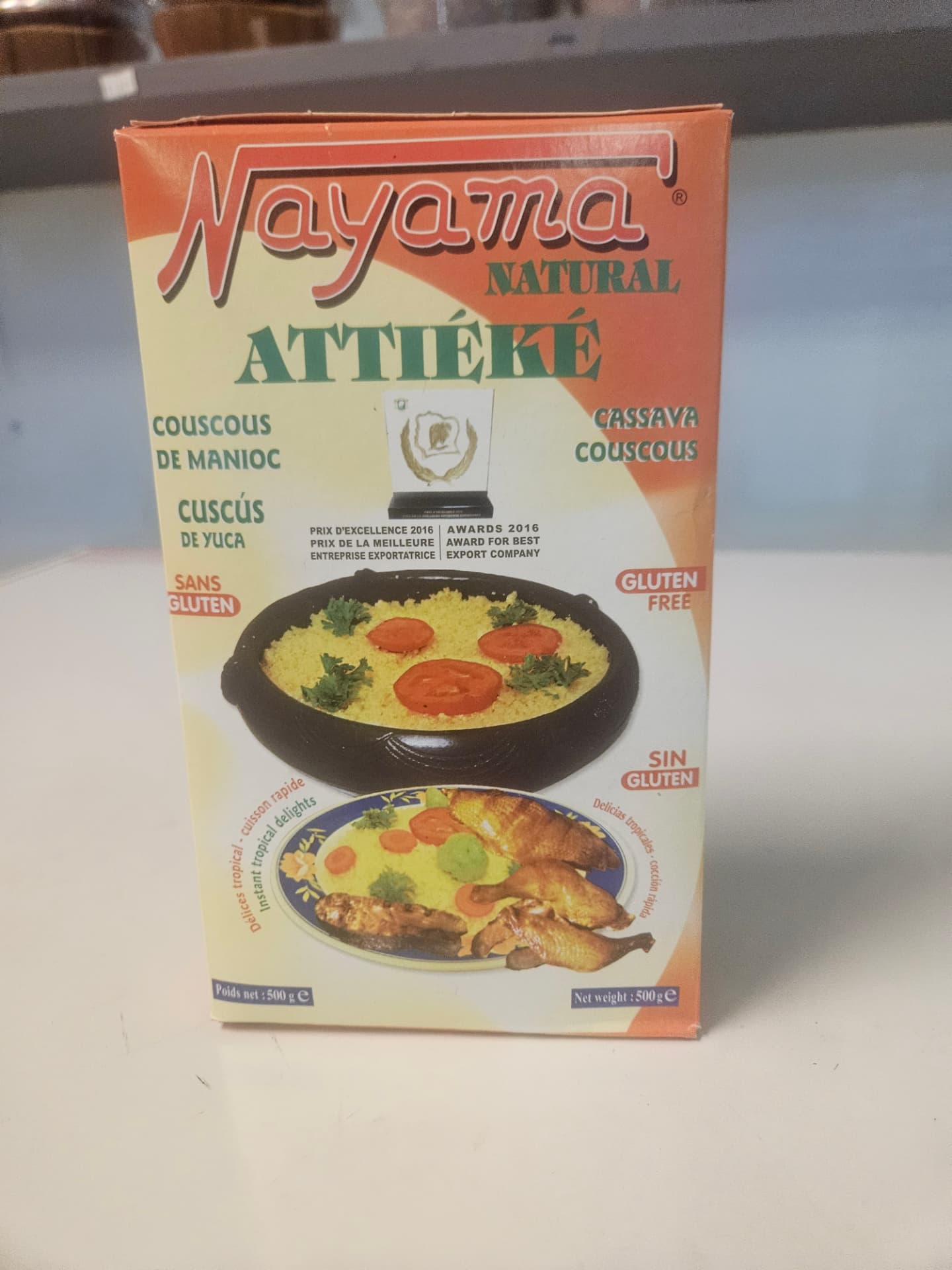 Nayama Natural Attiéké Cassava Couscous 500 g
