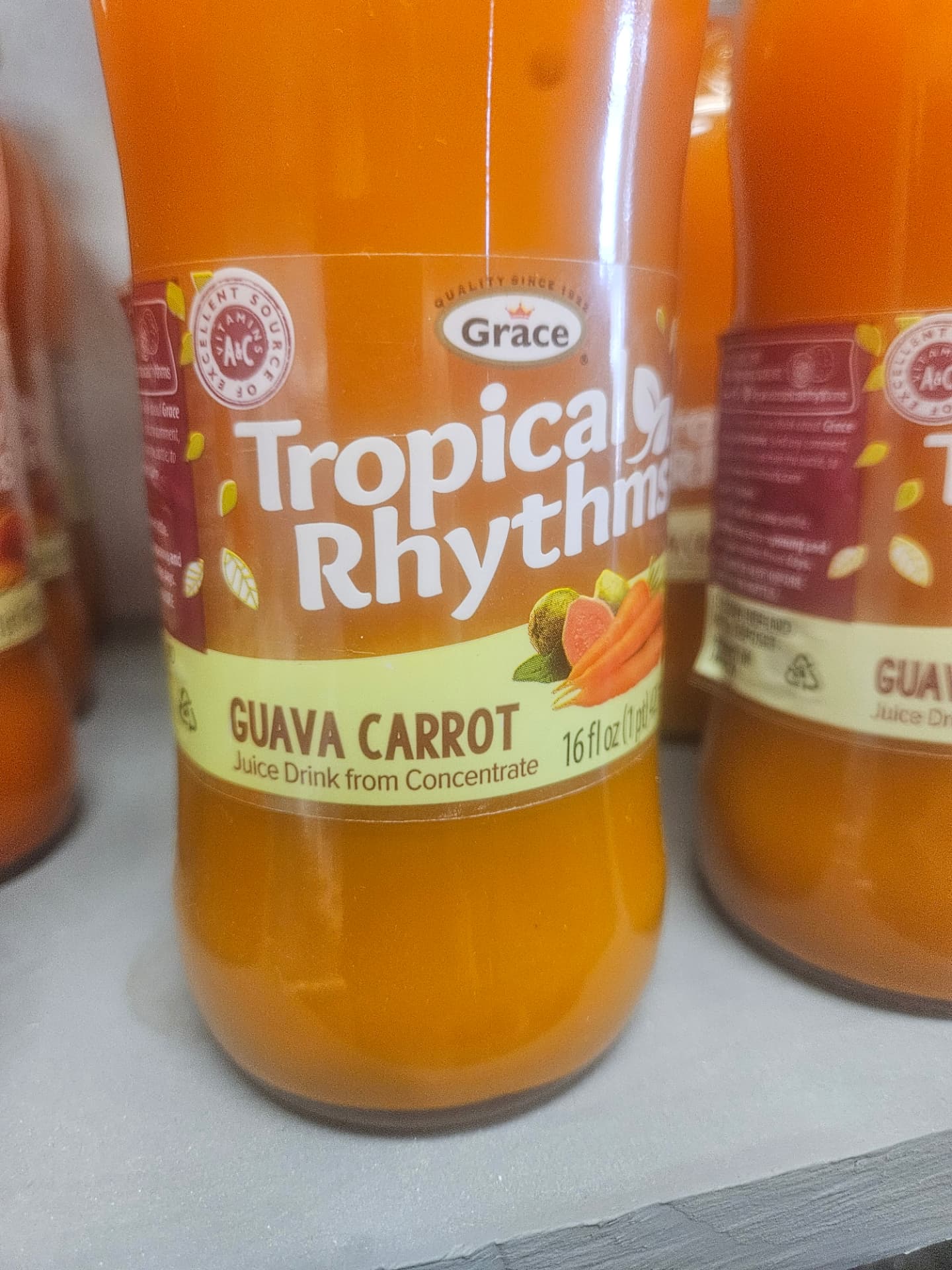 Grace Tropical Rhythms Guava Carrot 16 fl oz