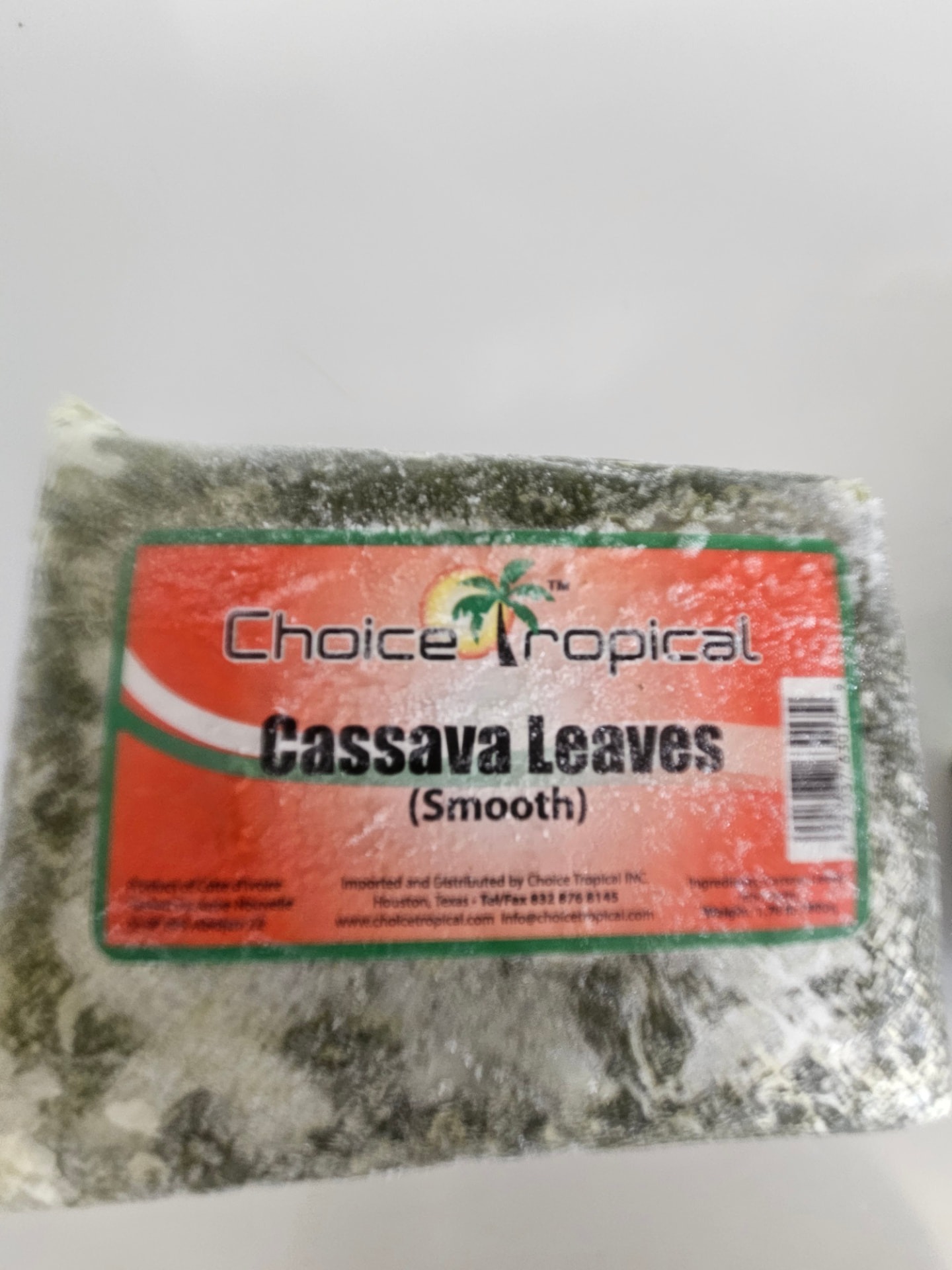 Frozen Cassava Leaves