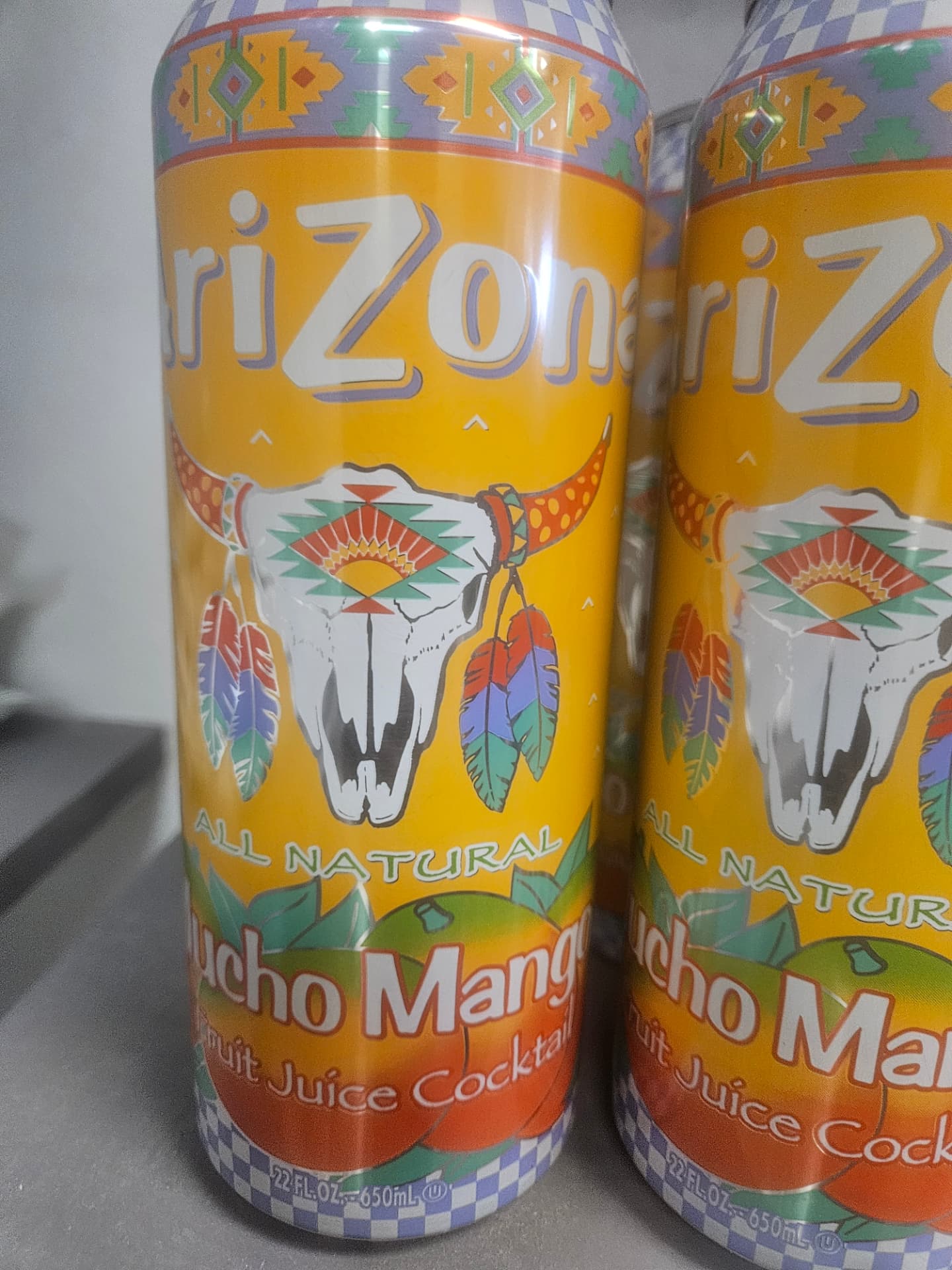 AriZona Mucho Mango Fruit Juice Cocktail 22 fl oz (650 mL)