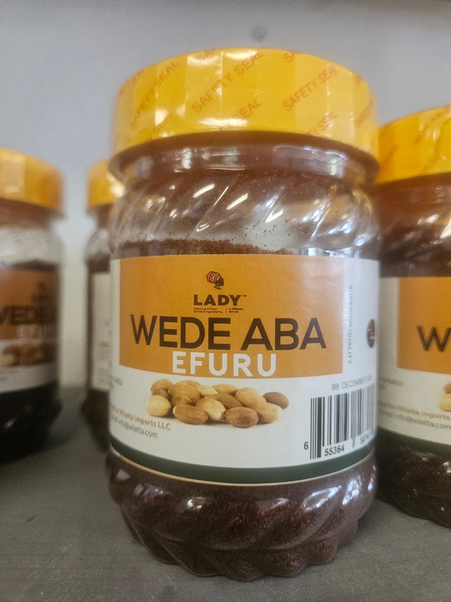 Lady Wede Aba Efuru Ground Peanut Spice 6 oz (170 g)