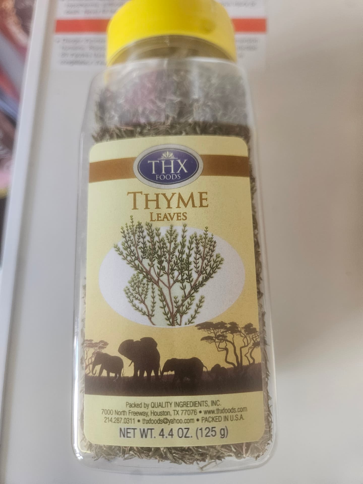 THX Foods Thyme Leaves 4.4 oz (125 g)