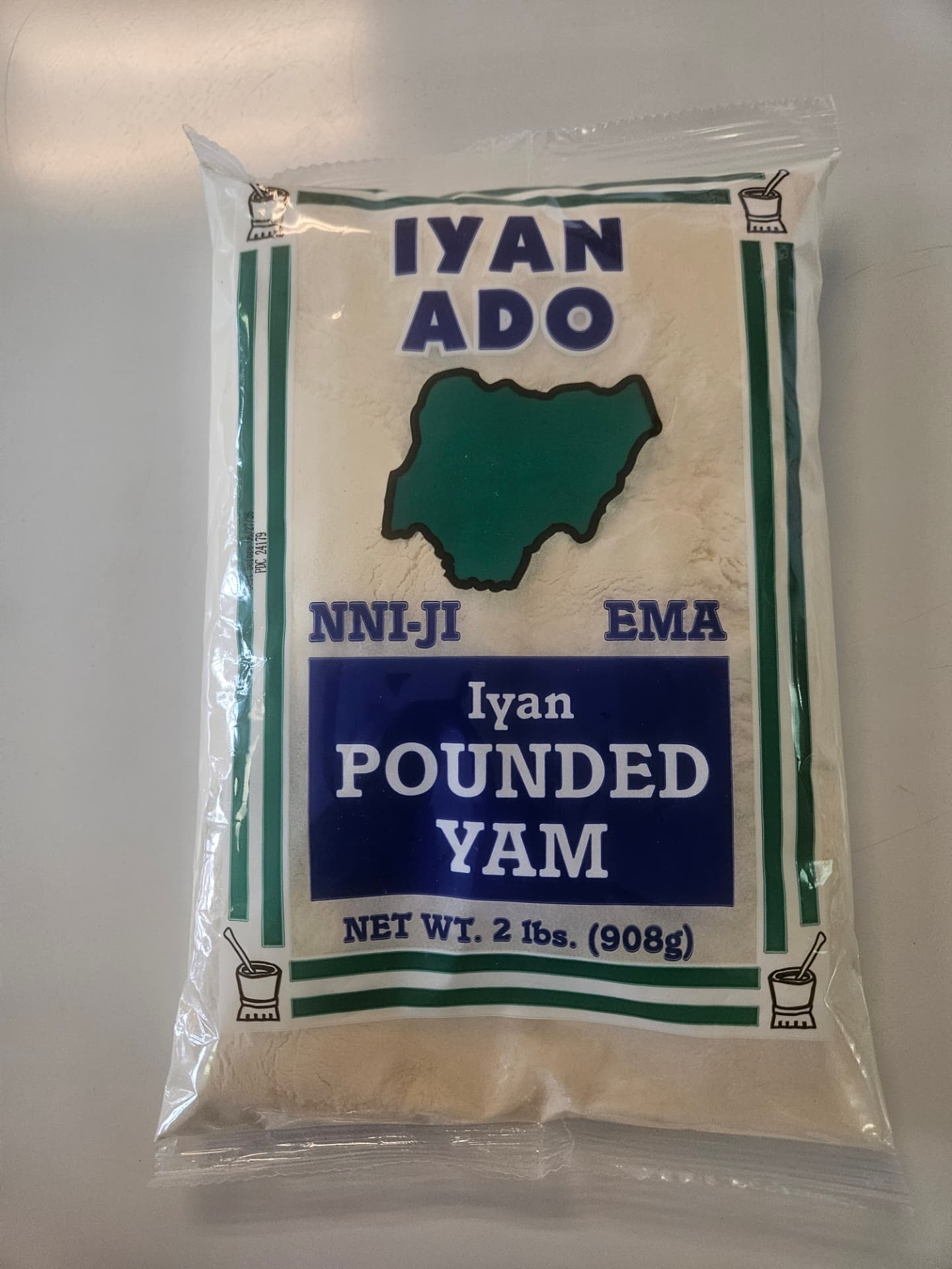 IYAN ADO Pounded Yam 2 lb