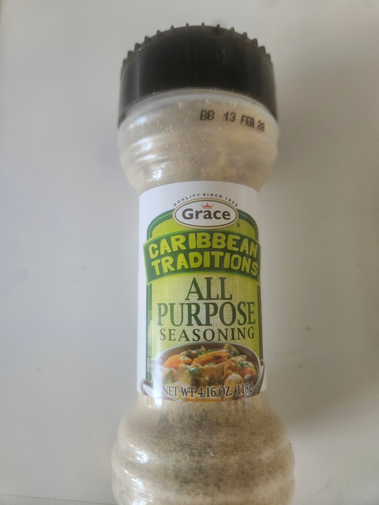 Grace Caribbean Traditions All Purpose Seasoning 4.16 oz (118 g)