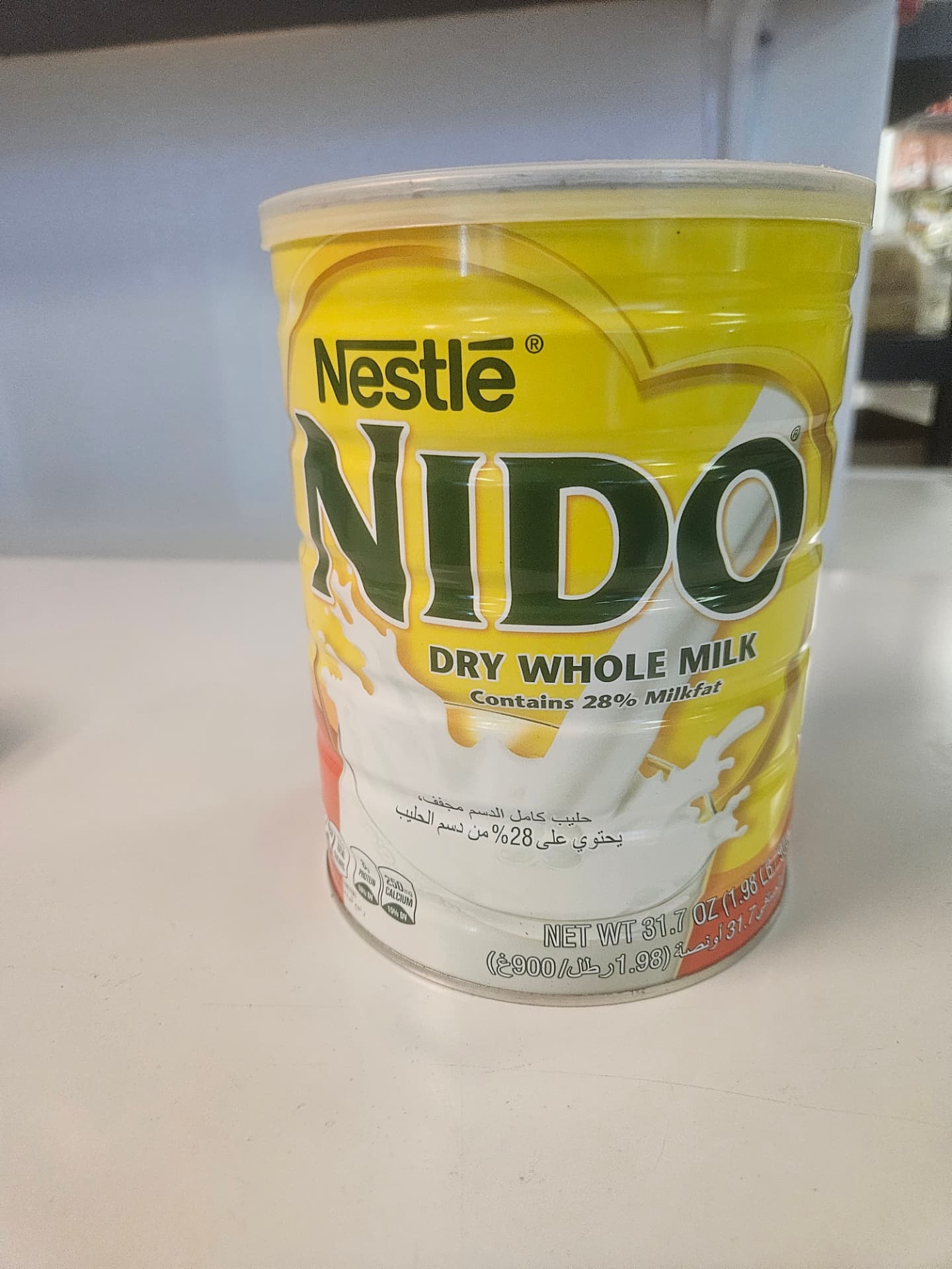 Nestle Nido Dry Whole Milk Large Tin 31.7 oz (900 g)