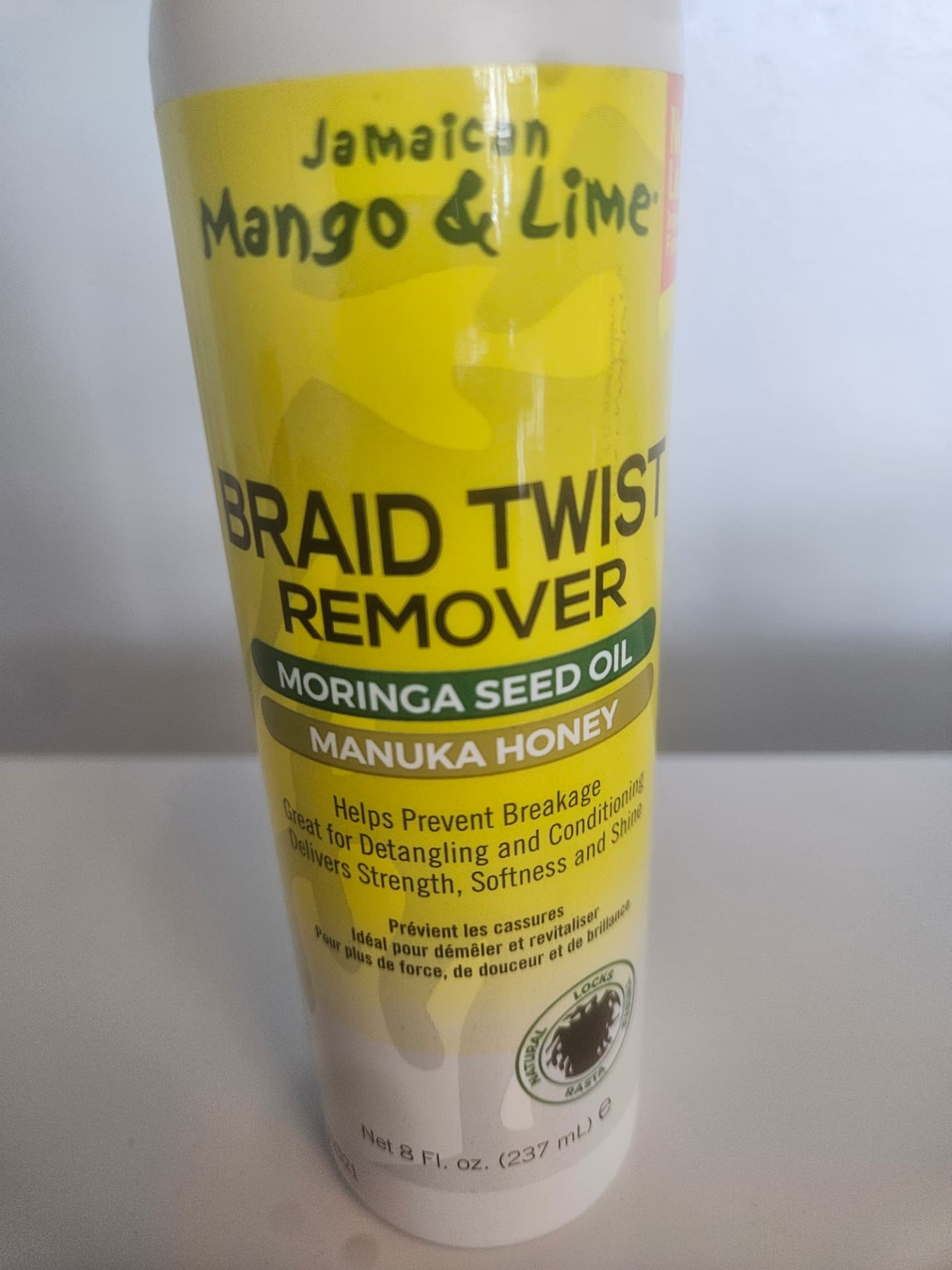 Jamaican Mango and Lime Braid Twist Remover 8 fl oz (237 mL)