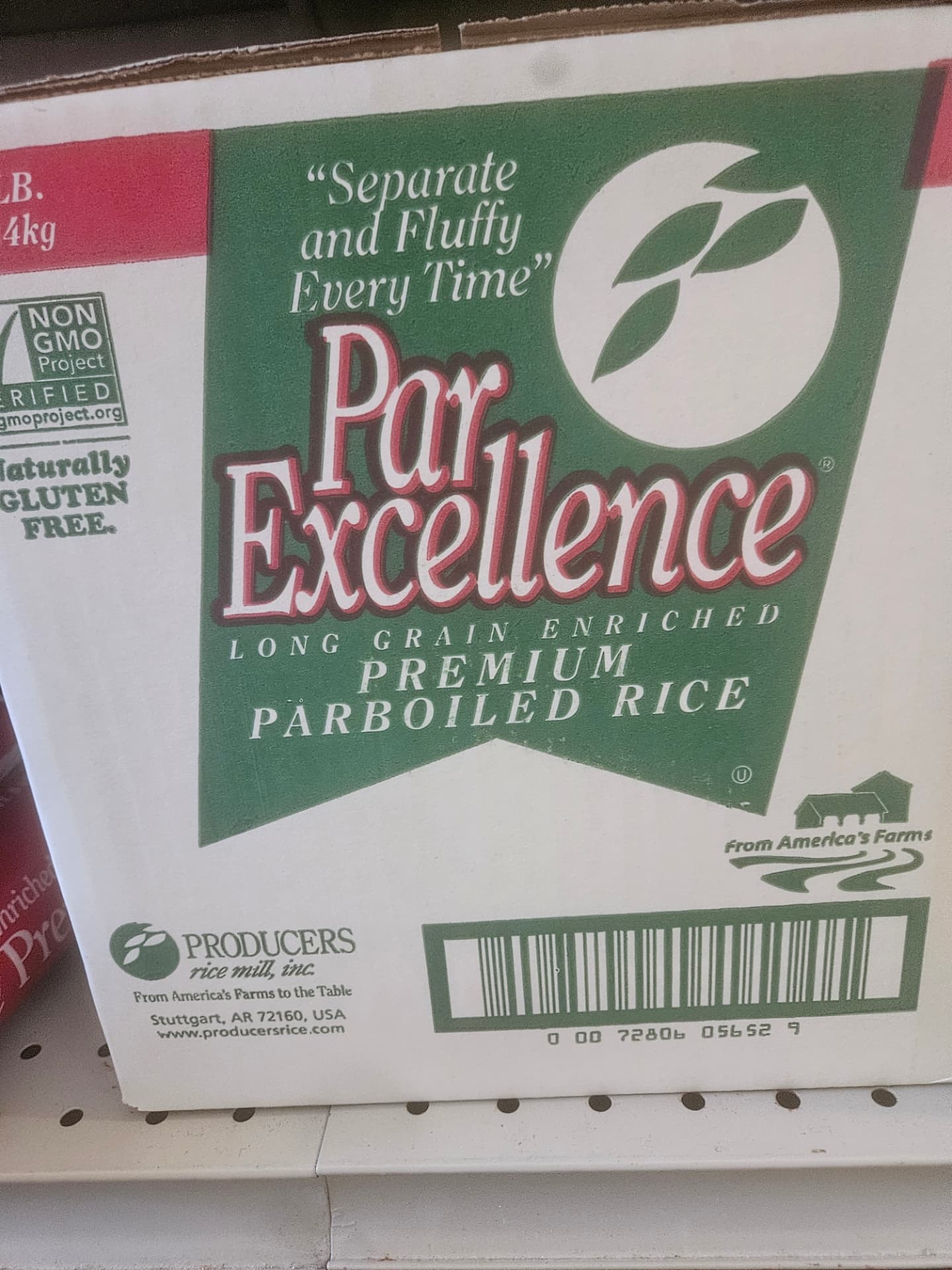 Par Excellence Long Grain Rice 25 lb