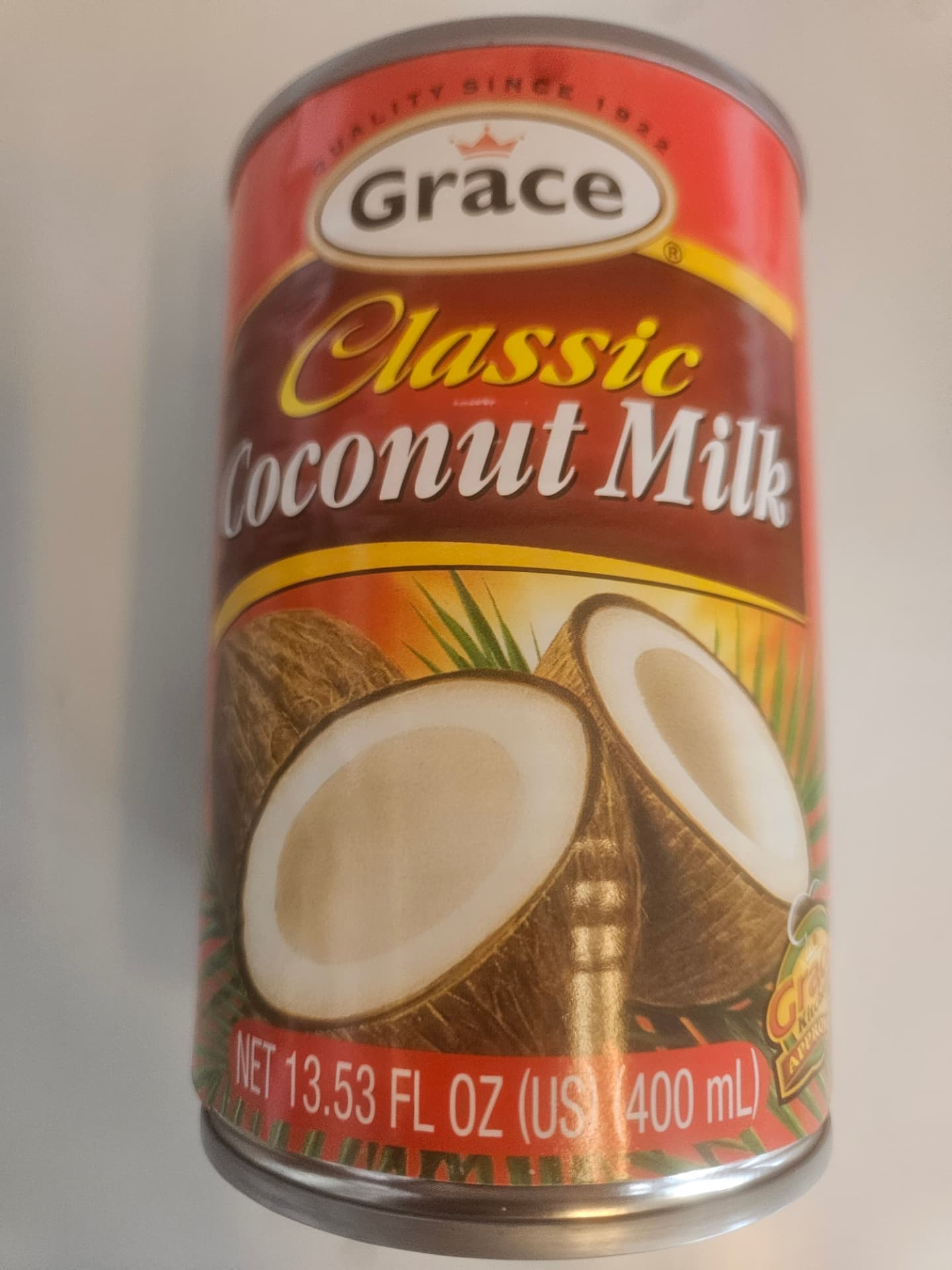 Grace Classic Coconut Milk 13.53 fl oz (400 ml)