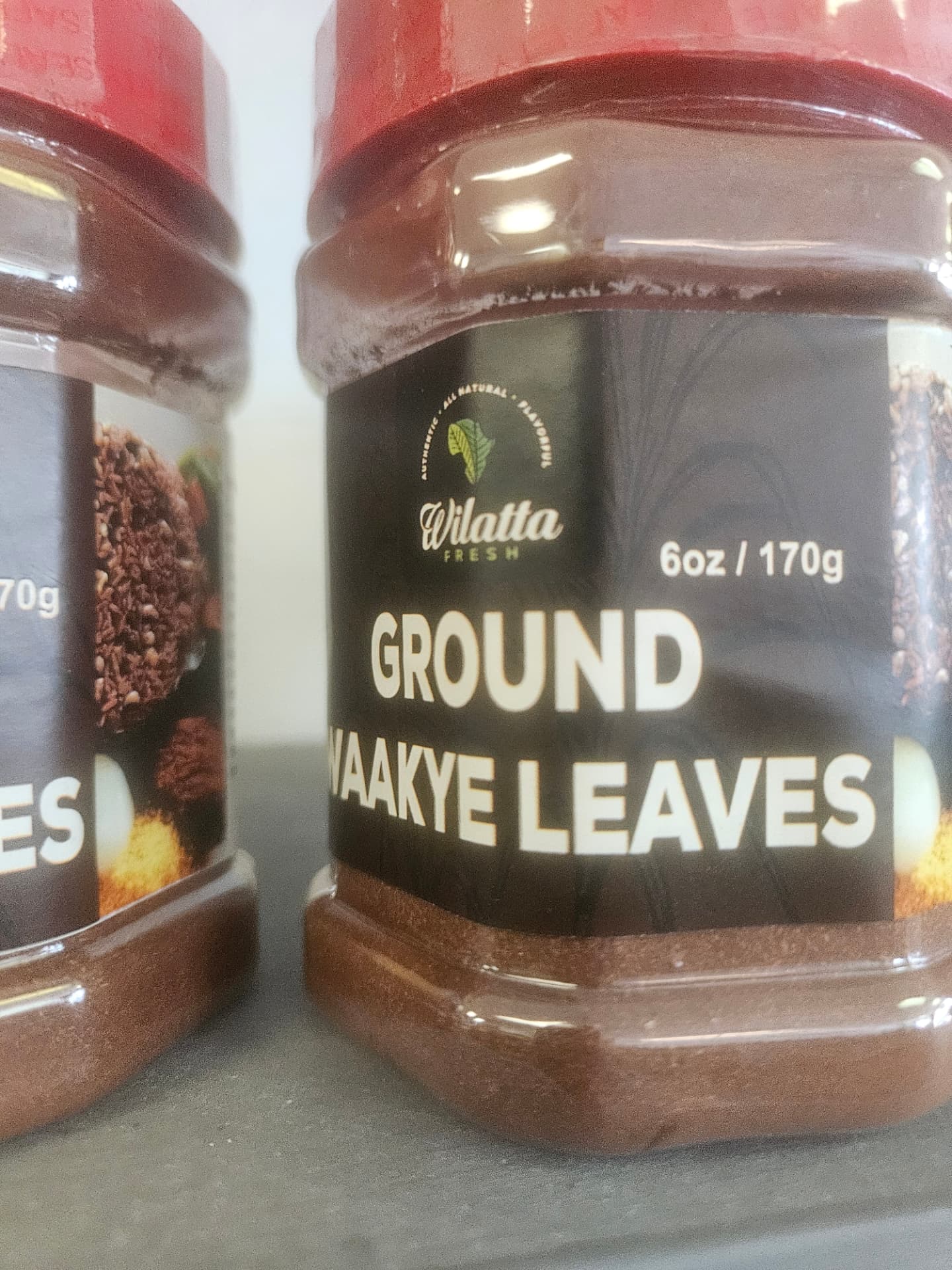 Wilatta Fresh Ground Waakye Leaves 6 oz (170 g)