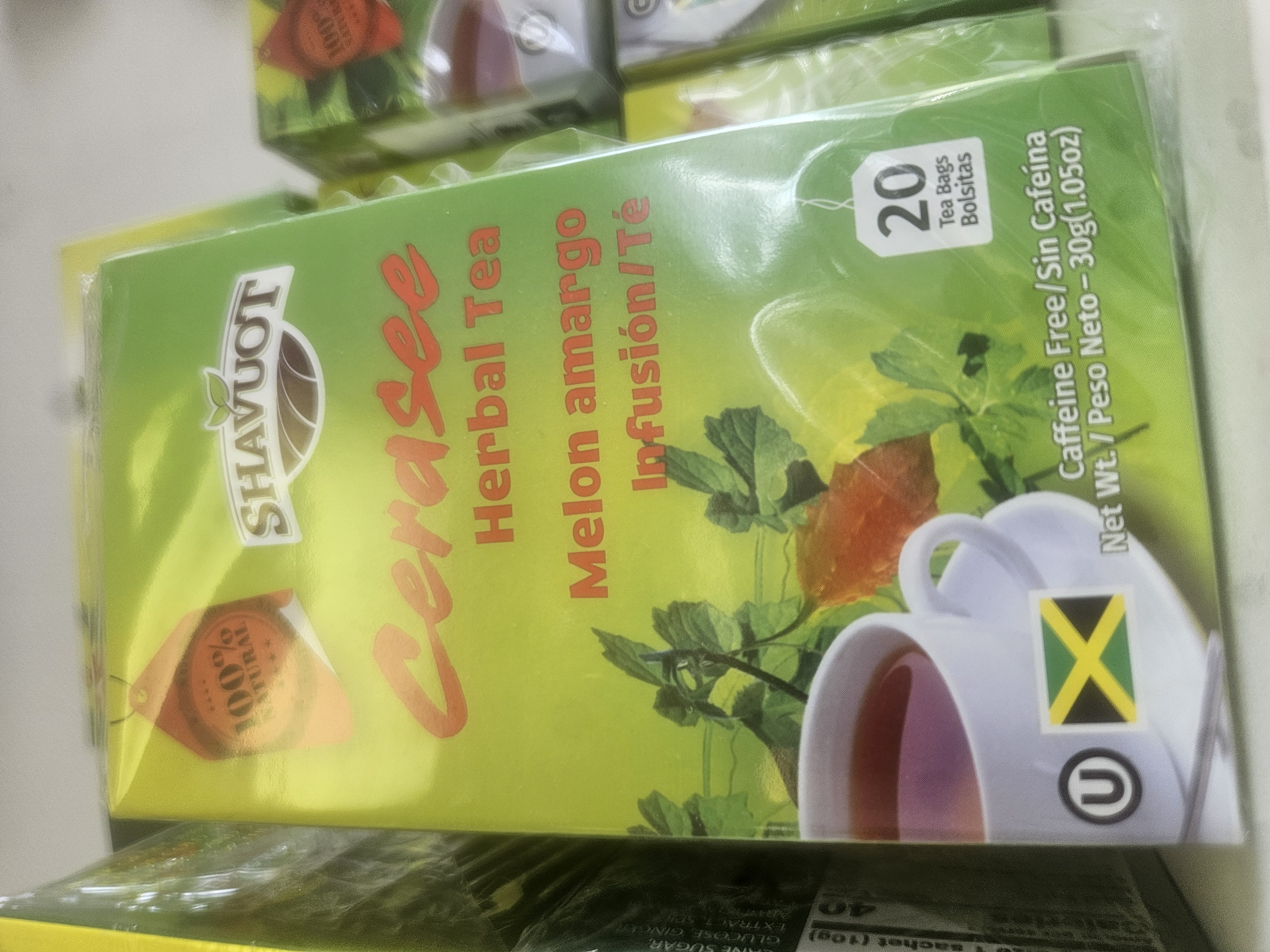 Cerasee Herbal Tea(Melon amargo infusión/Té)