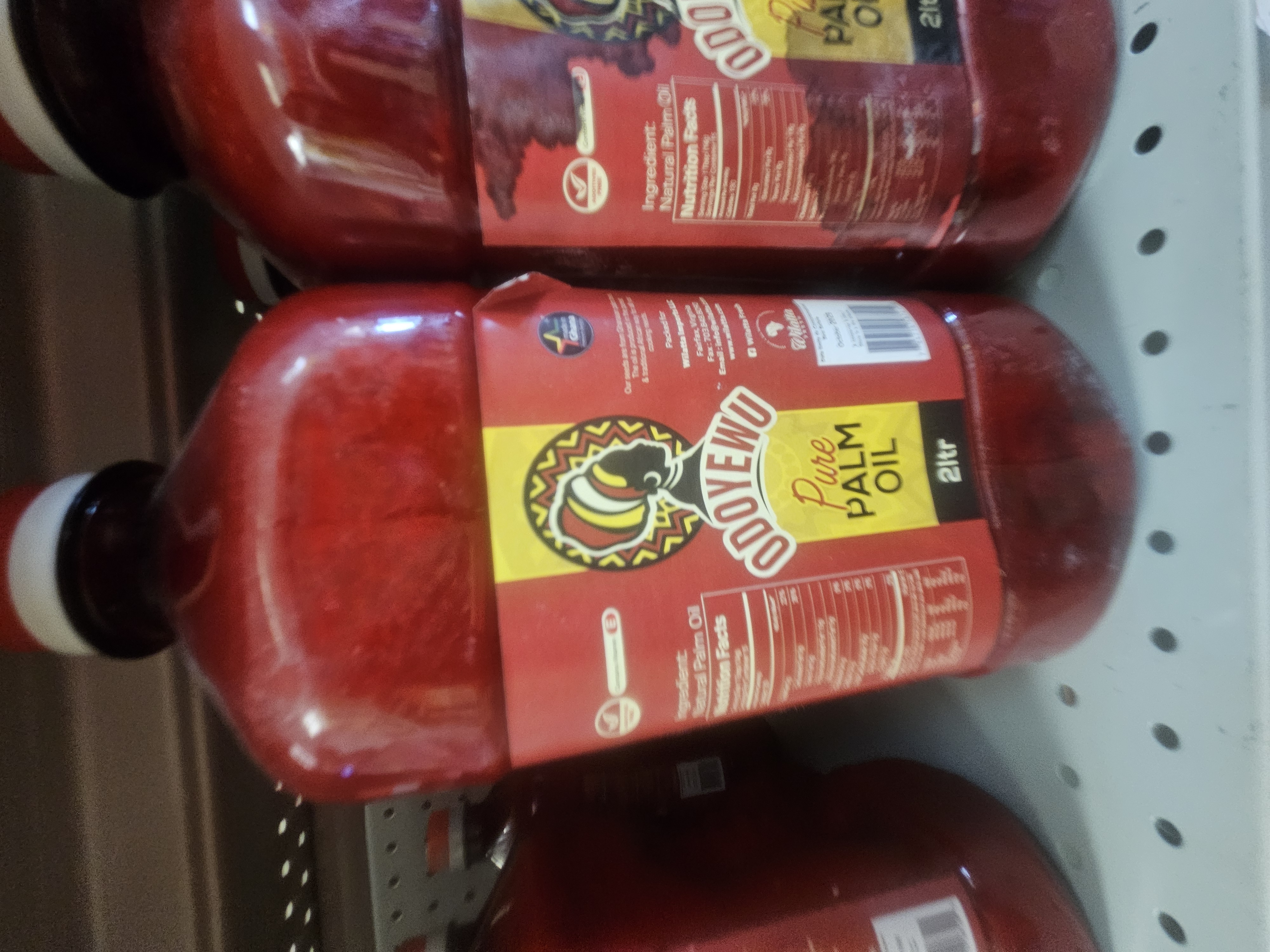 Odoyewu Pure Palm Oil 2 Ltr
