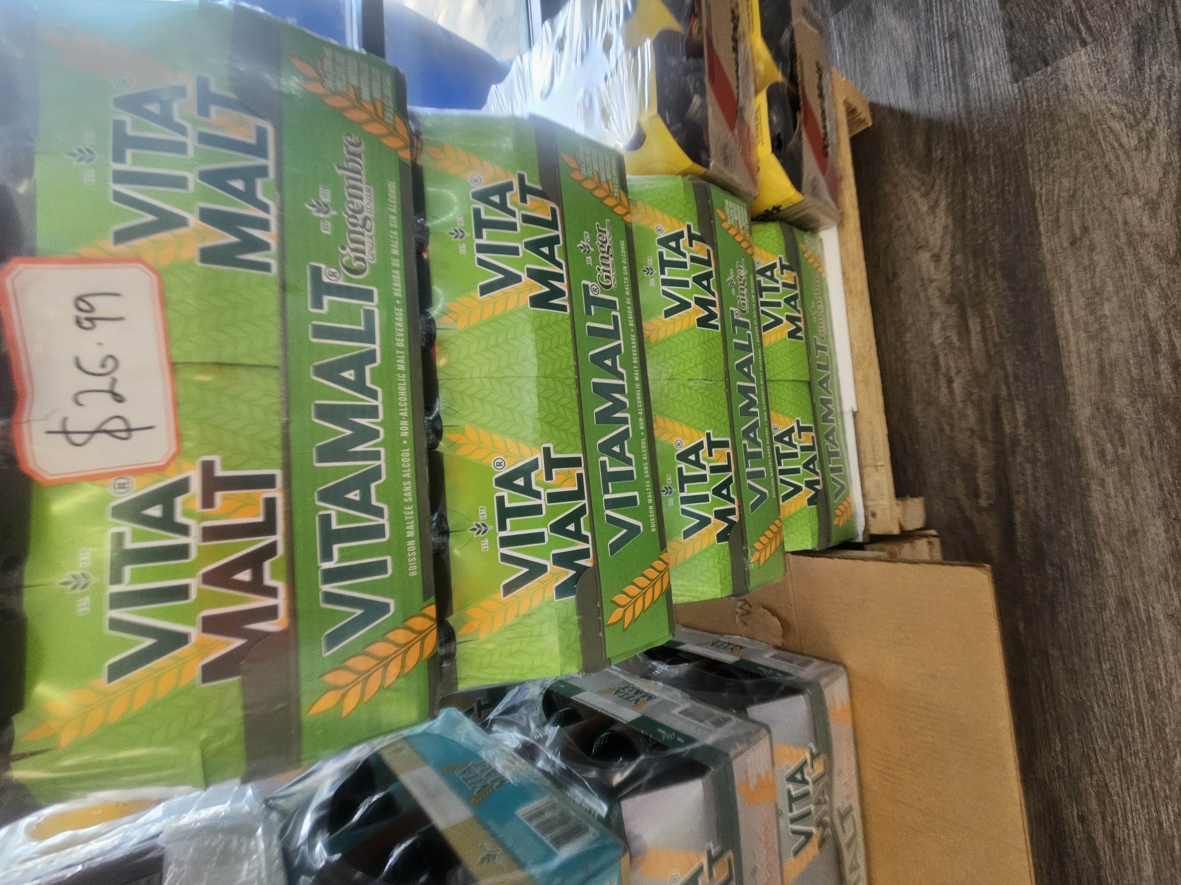 Vita Malt Ginger Full 24 Pack